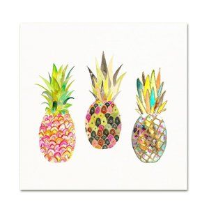 New Original Pineapple Trio Art Print